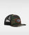 The Vans Boys Boys Full Patch Trucker Cap in Classic Camo