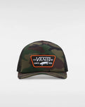 The Vans Boys Boys Full Patch Trucker Cap in Classic Camo