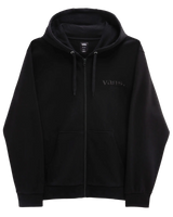 The Vans Mens Essential Relaxed Zip Hoodie in Black