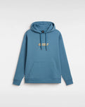 The Vans Womens Retro V Hoodie in Bluestone