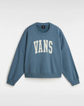 The Vans Womens Stadium Loose Sweatshirt in Bluestone