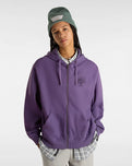 Wellness Blousant Hoodie in Grape Jam