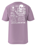 The Vans Mens Crazy Eddy T-Shirt in Lavender