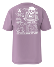 The Vans Mens Crazy Eddy T-Shirt in Lavender