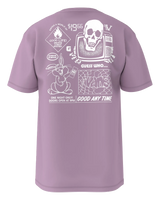 The Vans Mens Crazy Eddy T-Shirt in Lavender