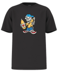 The Vans Mens Reggie T-Shirt in Black