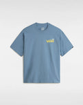 The Vans Mens Posted T-Shirt in Bluestone