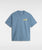 The Vans Mens Posted T-Shirt in Bluestone