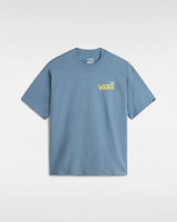 The Vans Mens Posted T-Shirt in Bluestone