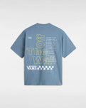 The Vans Mens Posted T-Shirt in Bluestone