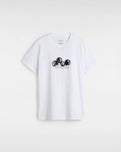 The Vans Womens Rolling T-Shirt in White