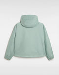 The Vans Womens MTE Theo Windbreaker Jacket in Iceberg Green