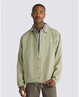 The Vans Mens Torrey Canvas Coach Jacket in Elm