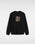 The Vans Mens Style Guy Loose Sweatshirt in Black