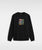 The Vans Mens Style Guy Loose Sweatshirt in Black