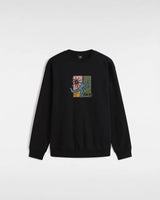 The Vans Mens Style Guy Loose Sweatshirt in Black