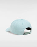 The Vans Womens Coston Structured Jockey Cap in Gray Mist