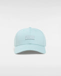 The Vans Womens Coston Structured Jockey Cap in Gray Mist