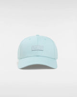 The Vans Womens Coston Structured Jockey Cap in Gray Mist