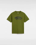 The Vans Boys Boys Style 76 T-Shirt in Pesto