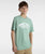 The Vans Boys Boys Style 76 T-Shirt in Iceberg Green