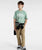 The Vans Boys Boys Style 76 T-Shirt in Iceberg Green