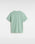 The Vans Boys Boys Style 76 T-Shirt in Iceberg Green