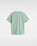 The Vans Boys Boys Style 76 T-Shirt in Iceberg Green