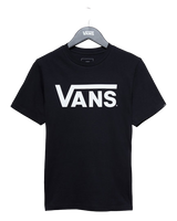 The Vans Boys Boys Classic Boys T-Shirt in Black & White