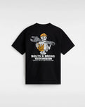 The Vans Mens Wrenched T-Shirt in Black