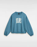 The Vans Girls Girls Stadium Loose Sweatshirt in Bluestone