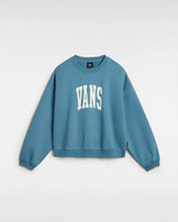 The Vans Girls Girls Stadium Loose Sweatshirt in Bluestone