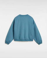 The Vans Girls Girls Stadium Loose Sweatshirt in Bluestone