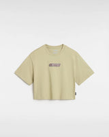 The Vans Girls Girls Retro V T-Shirt in Elm