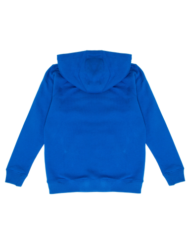 Boys Arched II Pullover Hoodie in True Blue