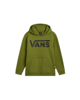 The Vans Boys Boys Classic II Pullover Hoodie in Pesto