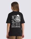 The Vans Boys Boys Crazy Eddy T-Shirt in Black