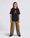 The Vans Boys Boys Crazy Eddy T-Shirt in Black