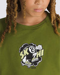 Boys Sk8-Hi Ball T-Shirt in Pesto