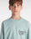 Boys Full Patch Back T-Shirt in Grey Mist & Black