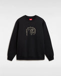 The Vans Mens Hold Hands Sweatshirt in Black