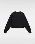 Go Anyplace Crop Sweatshirt in Black