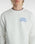 The Vans Mens Dunton Sweatshirt in Marshmallow