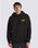 The Vans Mens Posted Loose Hoodie in Black