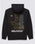 The Vans Mens Posted Loose Hoodie in Black