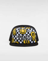 The Vans Boys Boys Retro Unstructured Trucker Cap in Lemon Chrome