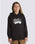 The Vans Boys Boys Burnout Hoodie in Black