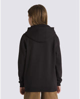 The Vans Boys Boys Burnout Hoodie in Black