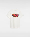 The Vans Boys Boys Tagged T-Shirt in Marshmallow