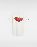 The Vans Boys Boys Tagged T-Shirt in Marshmallow